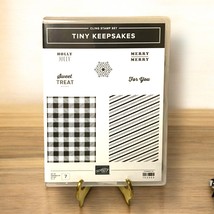 Stampin Up! TINY KEEPSAKES Cling Stamp Set with Stampin Cut &amp; Emboss Dies - $15.99