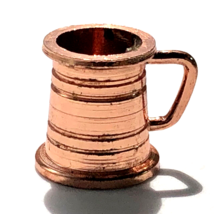 dollhouse miniature copper mug beer mug tankard drinking mug pub bar Moscow Mule - £6.99 GBP