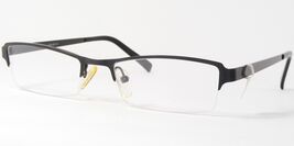 Basic 3068-600 Schwarz Einzigartig Selten Brille Halbe Felge Rahmen 51-18-140mm - $44.43