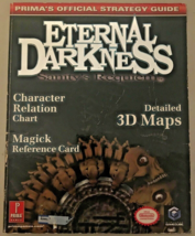 Eternal Darkness Strategy Guide: Nintendo Gamecube, Prima: Classic Horro... - $29.69