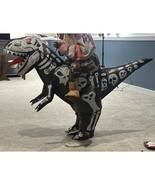 Kids Inflatable Costume Inflatable Halloween Dinosaur Dino Funny Ride Bl... - $647.38 MXN