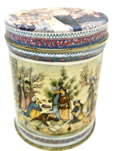 Vintage Ben Rickert Collectible Empty Tin Reproduction of Miniature Art Works 3&quot; - £10.82 GBP