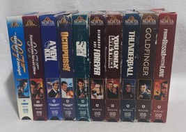 Suit Up for Action! The James Bond 007 Collection (VHS, Lot of 10) - Acceptable - £19.11 GBP