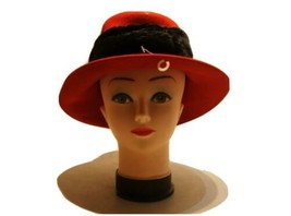 Women Ladies Large Felt Trilby Fedora Jazz Wide Brim Hat Cap Winter Warm Vintage - £8.58 GBP
