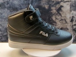 Fila Men&#39;s Vulc Size Left 12, Right 11 Hi Top Sneakers 1SC60526-013 - Blk/White - £26.53 GBP