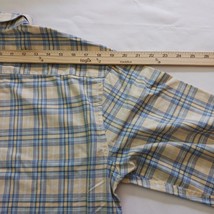 Jos A Bank Executive Collection Men's Yellow & Blue Cotton Button Up Shirt Sz M image 10