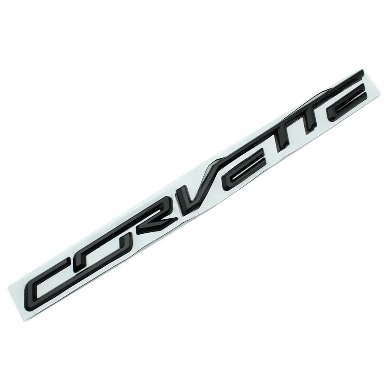 Car 3D  Decals Sticker For Corvette C3 C4 C5 C6 C7 C8 Car Trunk Letters Emblem   - £70.57 GBP