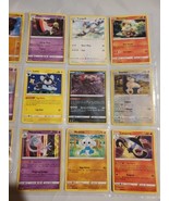 2 Sheets 18 Cards Various Pokemon Cards As Shown - $13.54 CAD