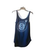 NBA Brooklyn Nets Womens Tank Top Size Medium Black Sleeveless Shirt Rac... - €12,91 EUR