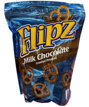 FLIPZ Milk Chocolate Covered Pretzels 24 Oz Bag - - $18.82