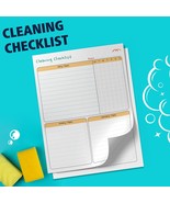 Cleaning Checklist, Bullet Journal, Detailed Cleaning Tracker, Cleaning Log - $1.99