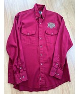 Wrangler Shirt Mens S/M  Red 2001 National Finals Rodeo Las Vegas Wester... - $908.56 MXN