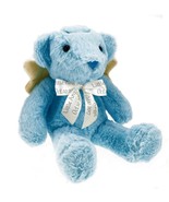 Blue Angel Teddy Bear Keepsake Urn - Personalized Ribbon Option - $29.95