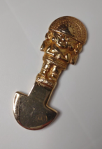 Vintage Heavy Gold Plated Decorative Letter Opener - $35.00