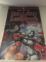 2022 Coffin Comics The Art of Hellwitch vs Lady Death Wargasm Diego Bern... - $24.95