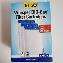 Tetra Whisper Bio Bag Disposable Filter Cartridge 3 Pack Filters Size Large - £5.31 GBP