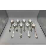 Set of 8 Oneida Community Silverplate BELCOURT Place Soup Spoons - $642.61 MXN