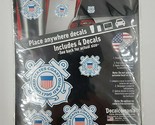 Decalcomania U.S. Coast Guard Service Window Decals 1.75&quot; to 4&quot; Ships Fast - £6.32 GBP