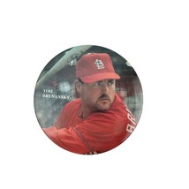 Tom Brunansky St. Louis Cardinals Baseball Button Pin Collectible Memora... - €6,73 EUR