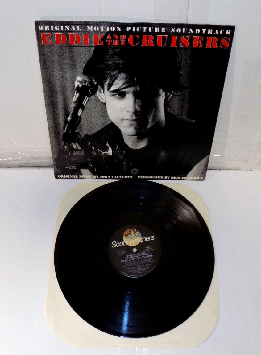 Eddie And The Cruisers Motion Picture Soundtrack Original 1983 LP Vinyl ... - $19.58