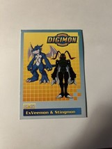ExVeemon & Stingmon DP 450 Digimon Card Toy Exclusive Promo Bandai 2000 - $14.84