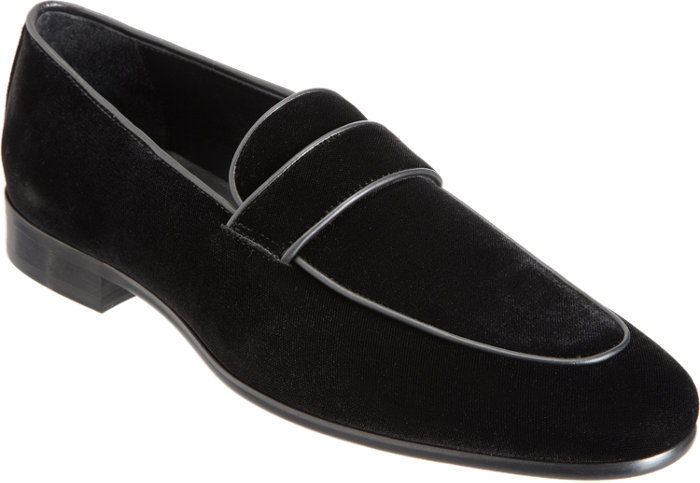 New Handmade Mens black velvet shoes,Men casual velvet slippers loaffers slip o