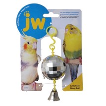 JW Insight Disco Ball Bird Toy With Bells Parakeets Cockatiels - £6.32 GBP