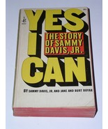 Sammy Davis Jr. Yes I Can Paperback Back By Boyar Vintage 1966 1st Print... - $13.69 CAD