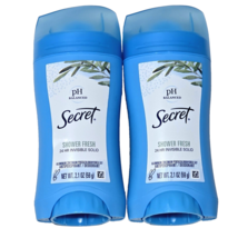 2 Pack Secret PH Balanced Shower Fresh 24 Hr Invisible Solid Antiperspirant - $25.99