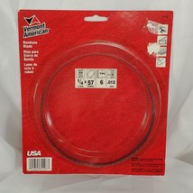 Vermont American Bandsaw Blade 1/4&quot; x 57&quot; 6 TPI For Wood Cutting Durable... - $12.86