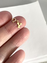 Gold Filled Initial Y Letter Pendant Charm With Lock Clasp - £7.90 GBP