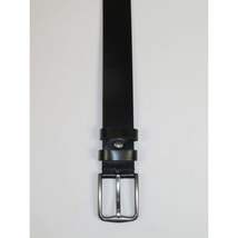 Men's Belt By PICCODER Turkey Genuine Leather Solid 3000 Black image 3