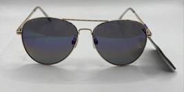 New Women&#39;s Foster Grant Gold  Aviator UV Sunglasses 751585 / 54746 - £9.66 GBP