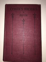Contes Faciles - By Suzanne Roth, M.A. - 1925 - Hard COVER- Collectible Rare - £7.94 GBP