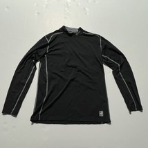 Nike Shirt Black Combat Pro Dri Fit Hyperwarm Large L - £19.77 GBP