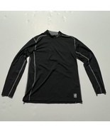 Nike Shirt Black Combat Pro Dri Fit Hyperwarm Large L - £19.77 GBP