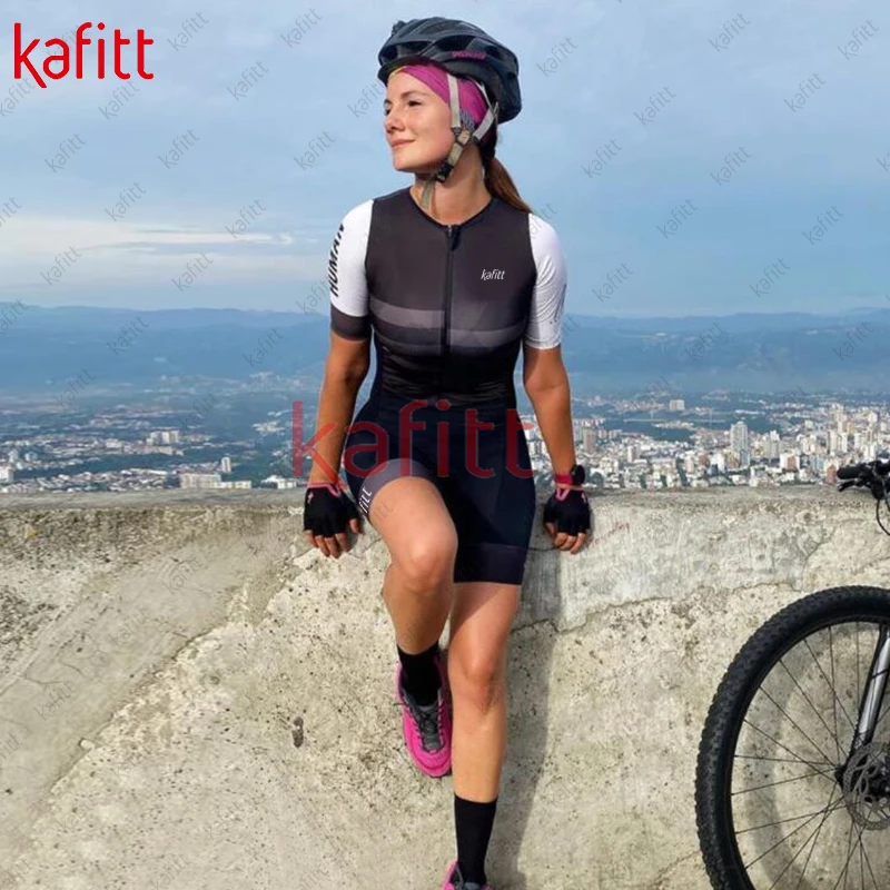 Kafitt Cycling Bicycle Accessories Summer Clothes for Women Shirts Feminine Clot - £98.50 GBP