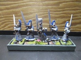 3rd/4th Edition High Elf Swordmasters and Hero/Champion Well Painted - $98.00