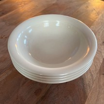 Vintage 1990s Tupperware White Cereal Bowls Melamine (2251A-12) Set Of 4 - $352.17 MXN