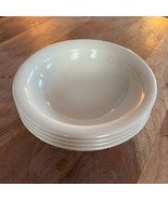 Vintage 1990s Tupperware White Cereal Bowls Melamine (2251A-12) Set Of 4 - $18.50