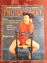 Popular Photography Magazine March 1954 Portraits Alfred Eisenstaedt - £12.94 GBP