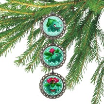 Pokemon BULBASAUR 3D Bottle Cap Christmas Ornament | Gift for Kids - $132.91 MXN