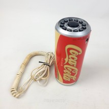 Vintage 1985 Coca Cola Coke Can Soda Pop Telephone 6.5&quot; - $39.36 CAD