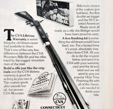 1977 Connecticut Valley Arms Rifle Kit Advertisement Hunting Firearms DWQQ4 - $375.23 MXN