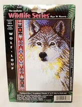 Wolf Wildlife Series Cross Stitch Kit 2002 Janlynn 13-267 Animal Roger R... - £11.76 GBP