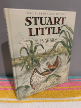 Stuart Little Illustrated Book by E.B. White Children&#39;s HC 1999 - £9.78 GBP