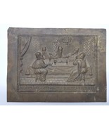 Arie Sandik, Seder Night Signed Vintage Judaica Repousse Copper Relief 9... - $208.27 CAD
