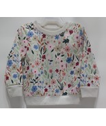 Garanimals Baby Girls&#39; Long Sleeve Floral Print Fleece Top, Multicolor S... - £9.33 GBP