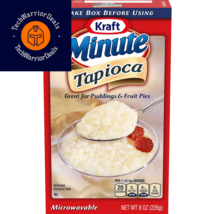 Kraft Minute Tapioca (8 oz Box) 8 Ounce (Pack of 1)  - $17.54