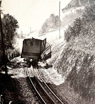 Langres France Cog Railway Bridge Train 1910s WW1 Era Postcard Europe #2 PCBG12A - £15.72 GBP